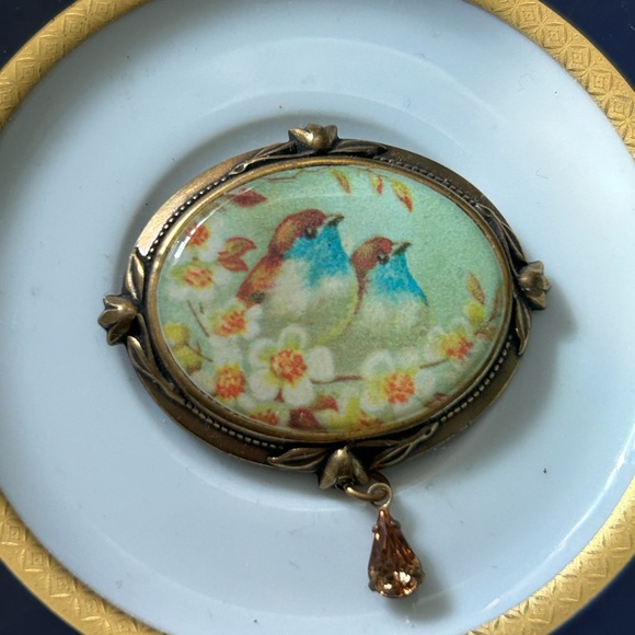 Vintage Bird Brooch - Picture 2 of 5
